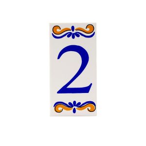 Numero Residencial Cerâmica Colonial