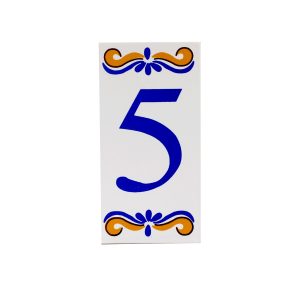 Numero Residencial Cerâmica Colonial