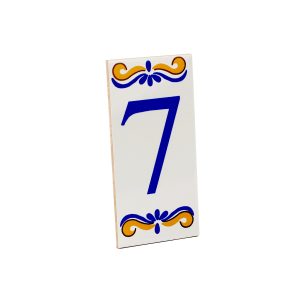 Numero Residencial Cerâmica Colonial