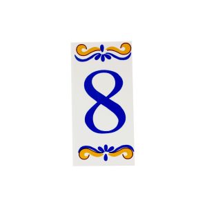 Numero Residencial Cerâmica Colonial