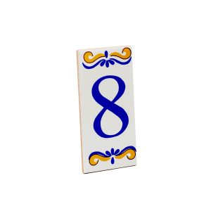 Numero Residencial Cerâmica Colonial