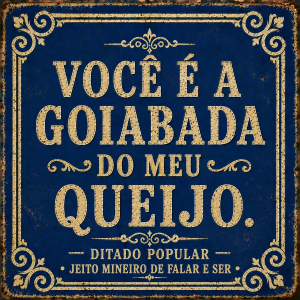 Você é a Goiabada do meu Queijo